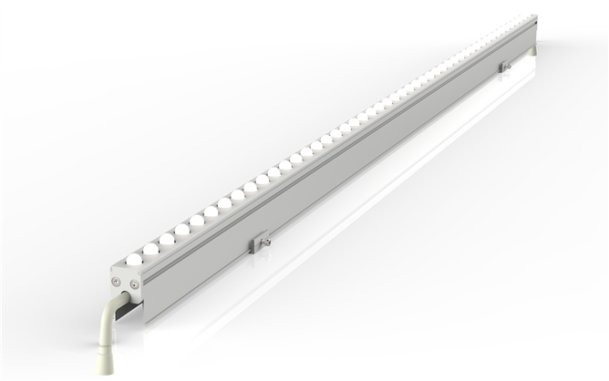 Jade flute line lamp-with integrated hidden wire slot